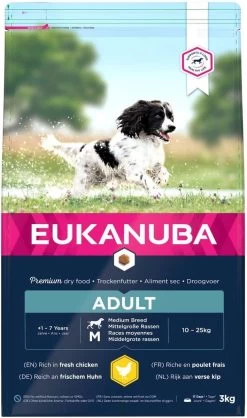 Eukanuba Dog Adult Medium Breed - Kip - Hondenvoer - 15 Kg 12 Eukanuba Dog Adult Medium Breed - Kip - Hondenvoer - 15 Kg -Dierenwinkel 709x1200 1