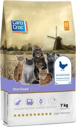 Carocroc Kattenvoer Sterilised 7 Kg - Kat