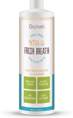 OxyFresh Pet Mondwater Hond En Kat. Helpt Tegen Tandsteen, Plak En Vieze Ademgeurtjes -Dierenwinkel 742x1200