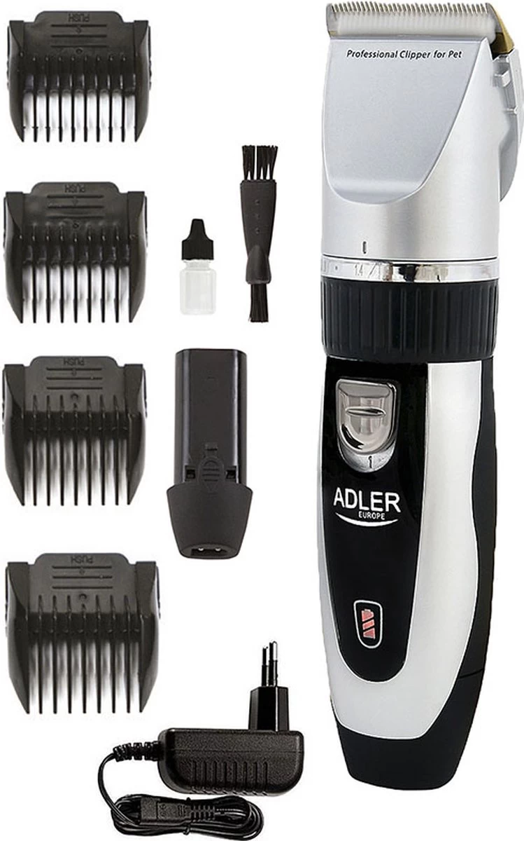 Adler AD 2823 Dierentondeuse Met Stille Motor - 4 Opzetstukken 3 Adler AD 2823 Dierentondeuse Met Stille Motor - 4 Opzetstukken