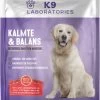 K9 Laboratories - Kalmte & Balans - Supplement - Voor Honden - Tegen Angst - Stress - Agressie - L-tryptofaan - Valeriaan - Hennepzaadolie - 60 Stuks - Voor Een Rustige Hond