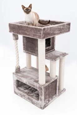 Petrebels Lodge 107 Krabpaal - Cappuccino - Design - Zeer Stabiel 19 Petrebels Lodge 107 Krabpaal - Cappuccino - Design - Zeer Stabiel -Dierenwinkel 800x1200 9