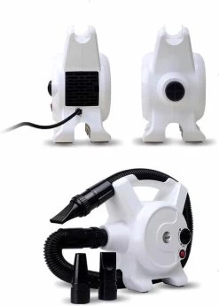 Hondenfohn - Waterblazer Met Draaiknop - 2400W Vermogen Met Warme En Koude Stand - Wit 21 Hondenfohn - Waterblazer Met Draaiknop - 2400W Vermogen Met Warme En Koude Stand - Wit -Dierenwinkel 856x1200