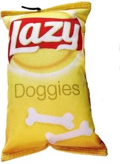 Merkloos Lazy Doggies Krakend Hondenspeelgoed