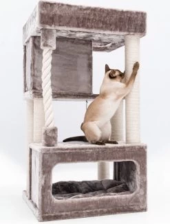 Petrebels Lodge 107 Krabpaal - Cappuccino - Design - Zeer Stabiel 16 Petrebels Lodge 107 Krabpaal - Cappuccino - Design - Zeer Stabiel -Dierenwinkel 908x1200