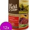 Sam's Field Blik True Meat - Rund&Pompoen&Erwt - Hondenvoer - 12 X 400 G -Dierenwinkel 959x1200