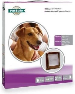 Petsafe 757 Hondenluik - Medium - Zilver/Tranparant -Dierenwinkel 960x1200