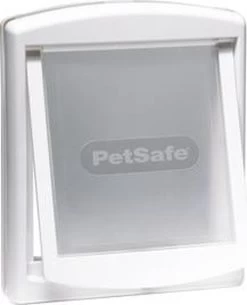 Petsafe 757 Hondenluik - Medium - Zilver/Tranparant -Dierenwinkel 971x1200