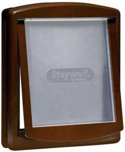 Petsafe 757 Hondenluik - Medium - Zilver/Tranparant -Dierenwinkel 990x1200