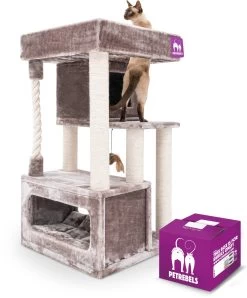 Petrebels Lodge 107 Krabpaal - Cappuccino - Design - Zeer Stabiel